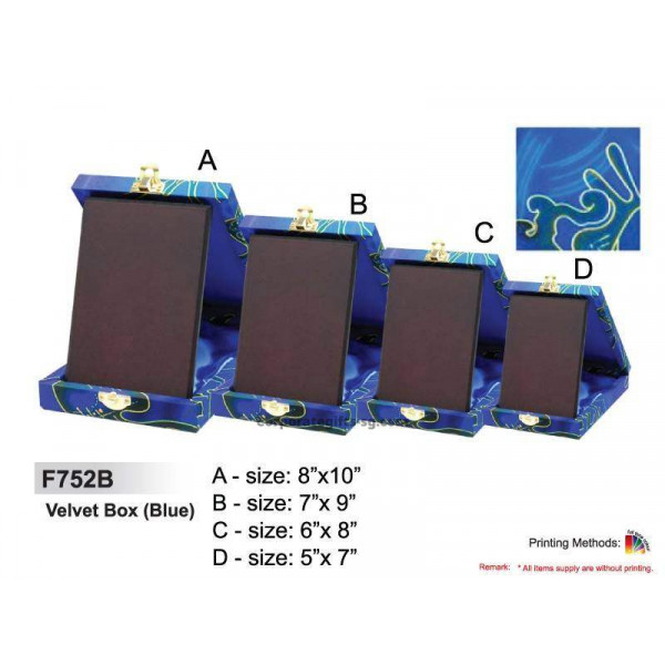 F752B Velvet Box (Blue)